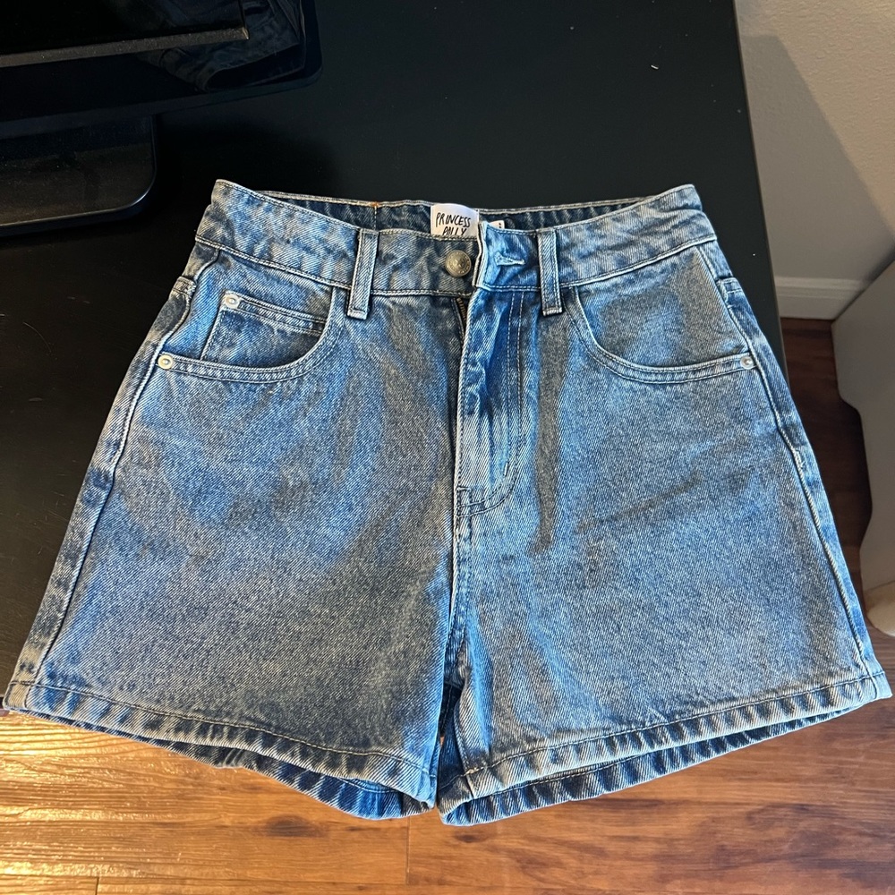 Princess Polly Denim Shorts, runs small